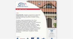 Desktop Screenshot of ga-lux.pl
